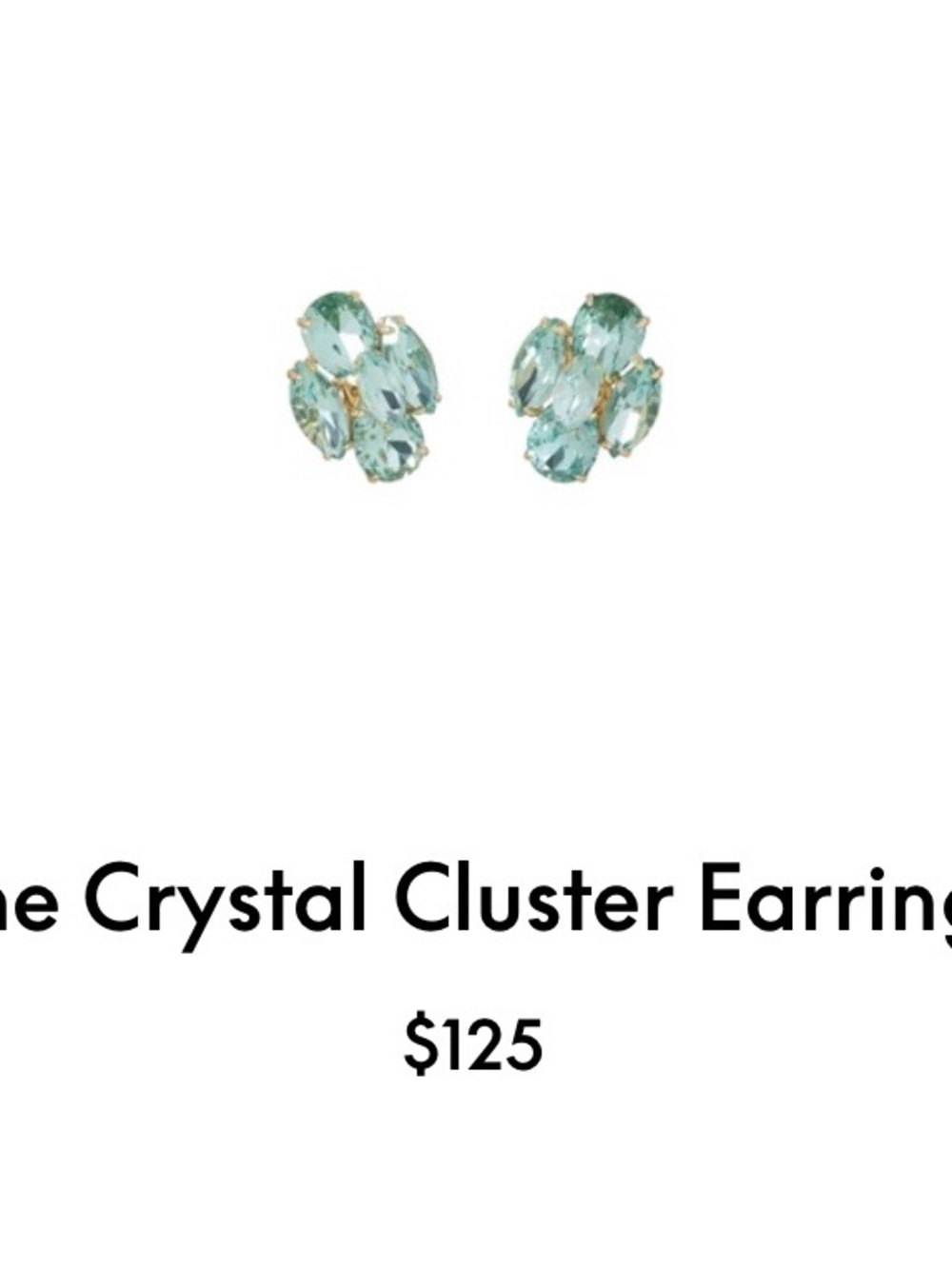 Roxanne Assoulin The Crystal Cluster Clip Earrings